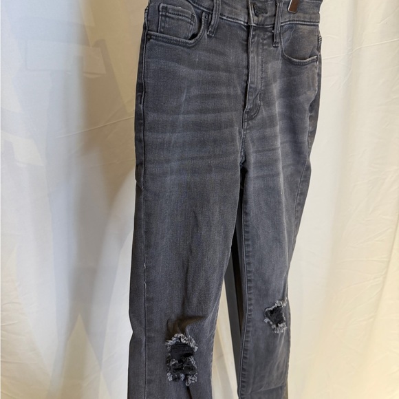 PacSun Black Distressed Ankle Jeans - Picture 2 of 5
